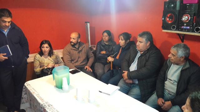 Reunión con habitantes del Barrio 500 Viviendas Norte