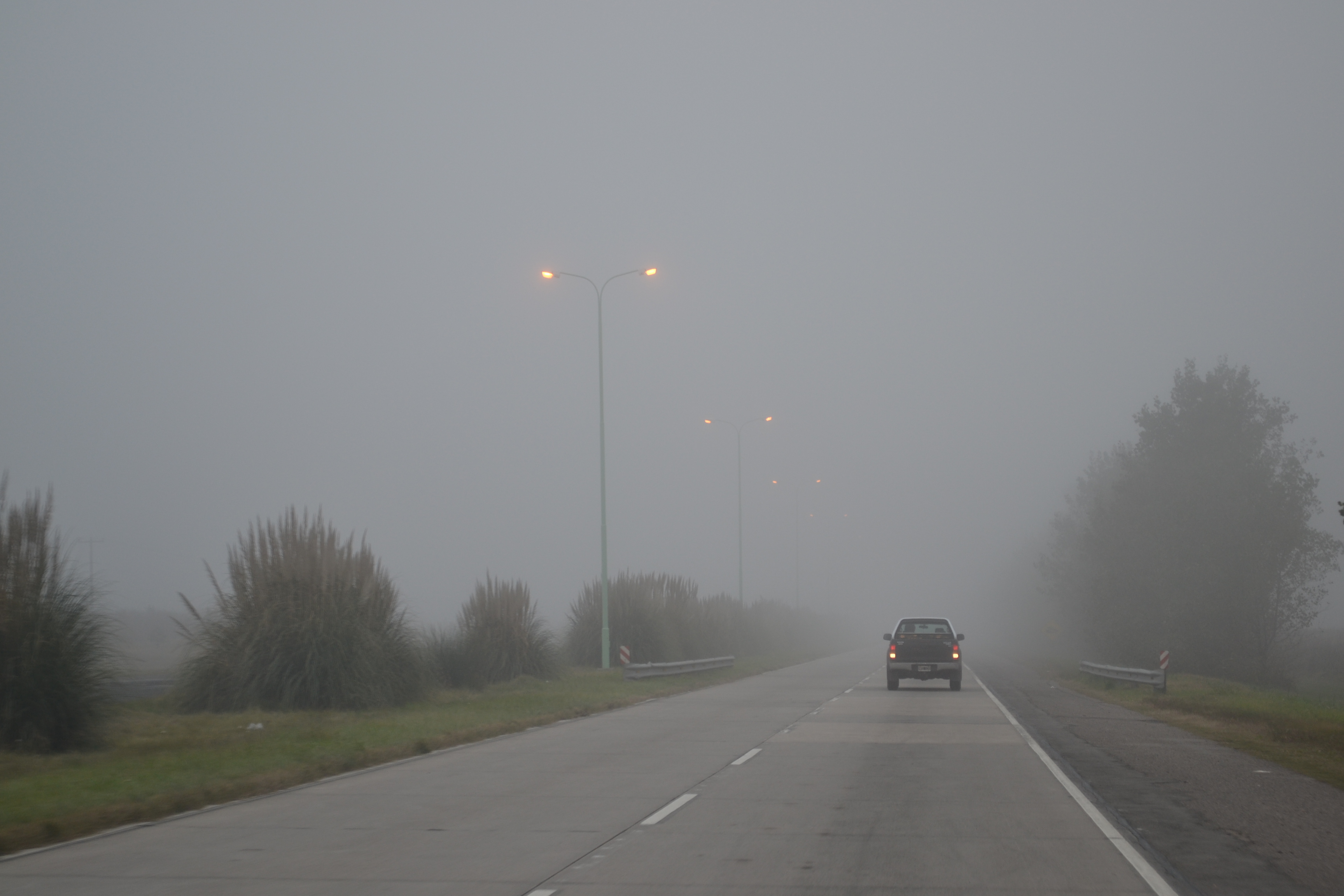 Bancos de niebla en La Cumbre