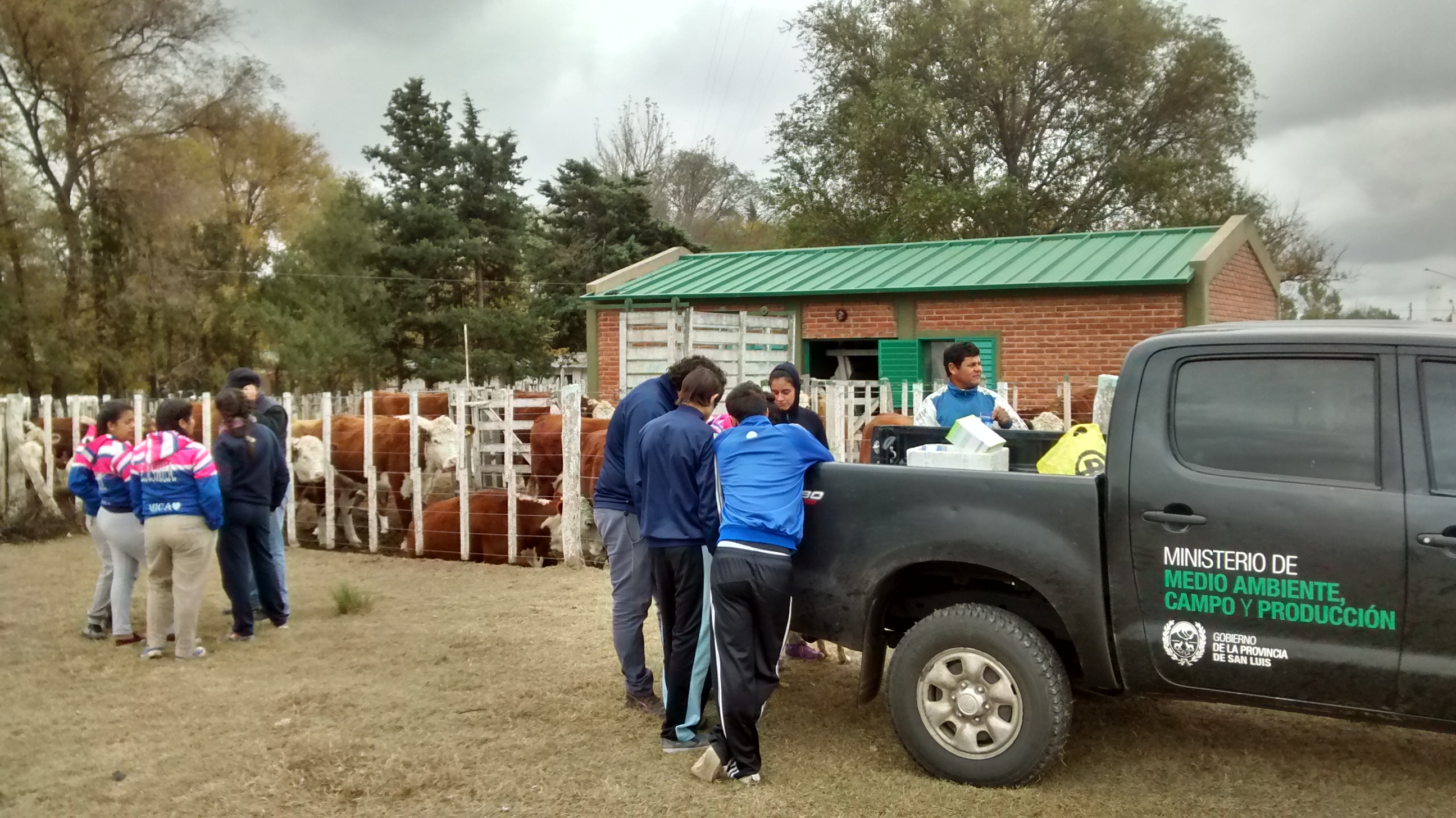 Nueva jornada de asistencia sanitaria a la escuela técnica de Naschel