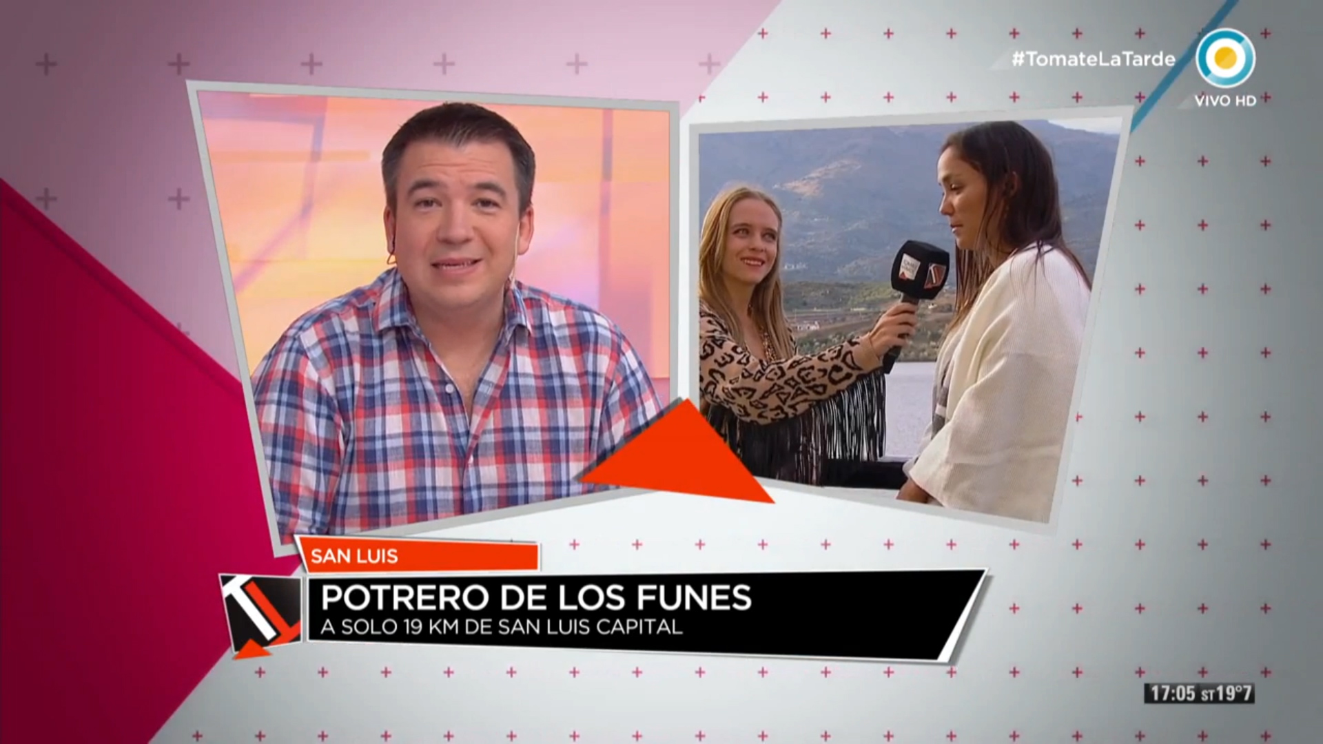 La TV Pública muestra San Luis en “Tomate la tarde”