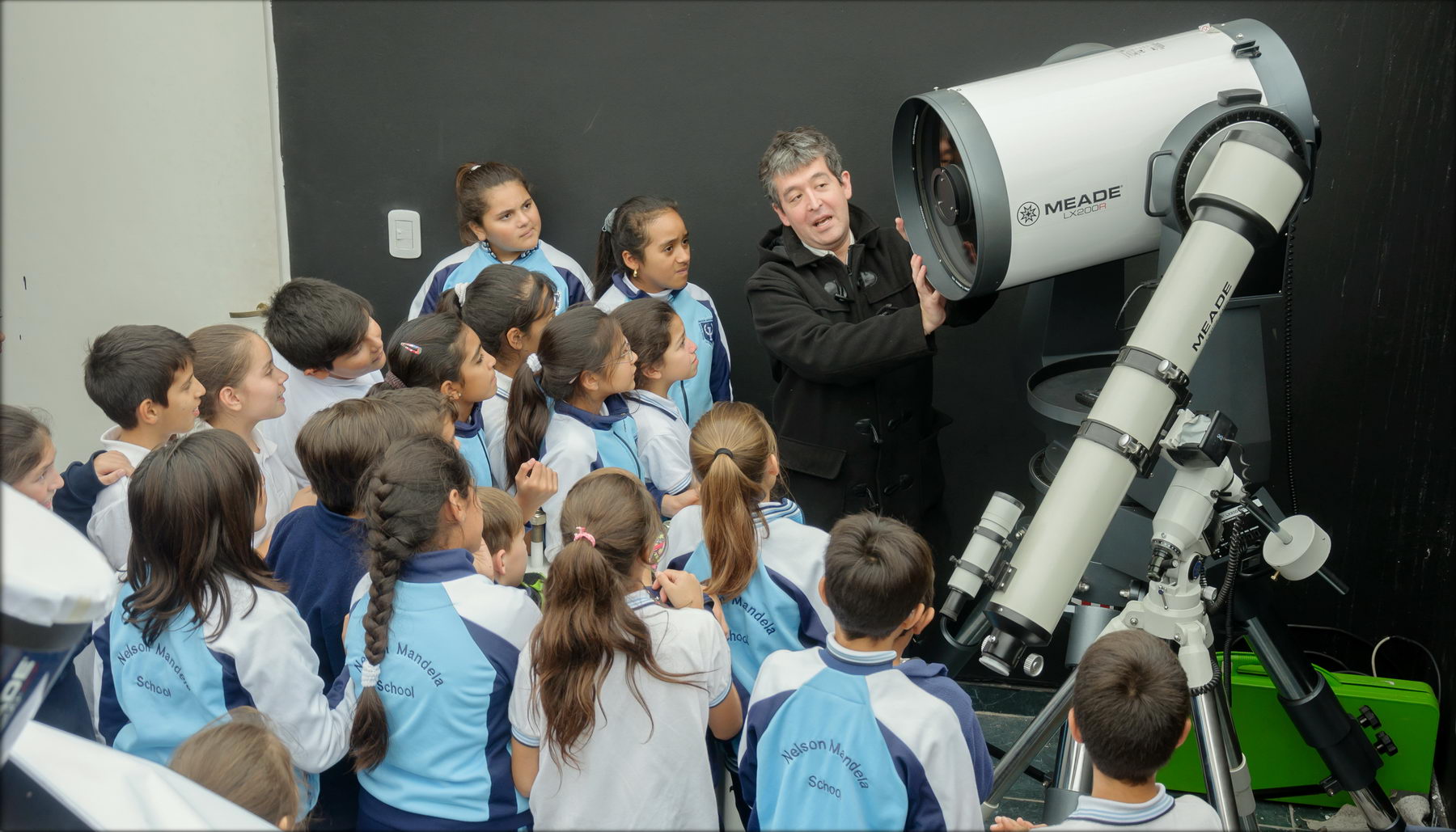 El paso de Mercurio frente al Sol se vivió en el Parque Astronómico