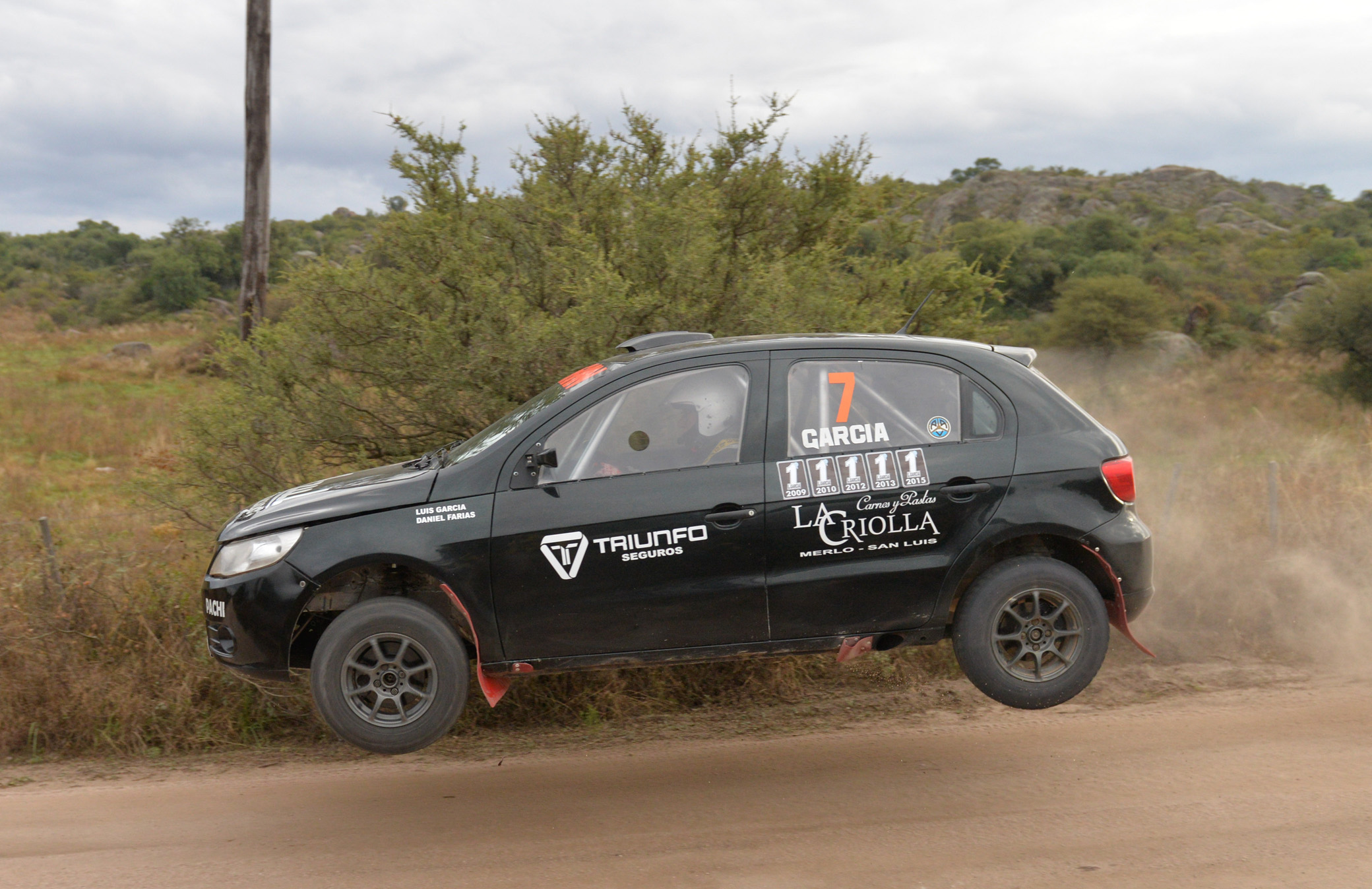 Clase “A” nutrida para el Rally del Caldén