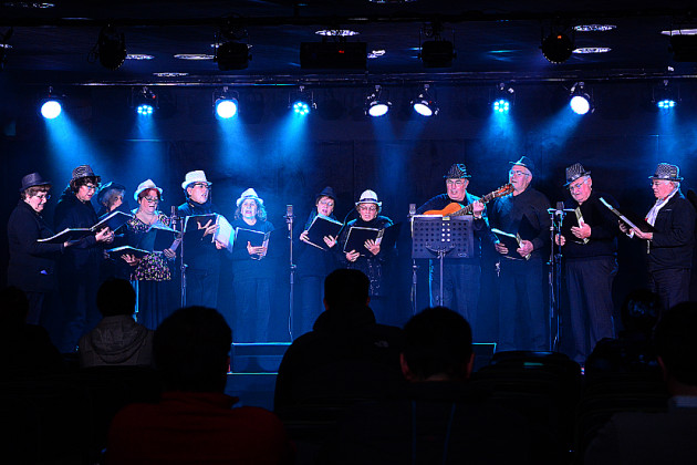 El Coro presentó un amplio repertorio musical.