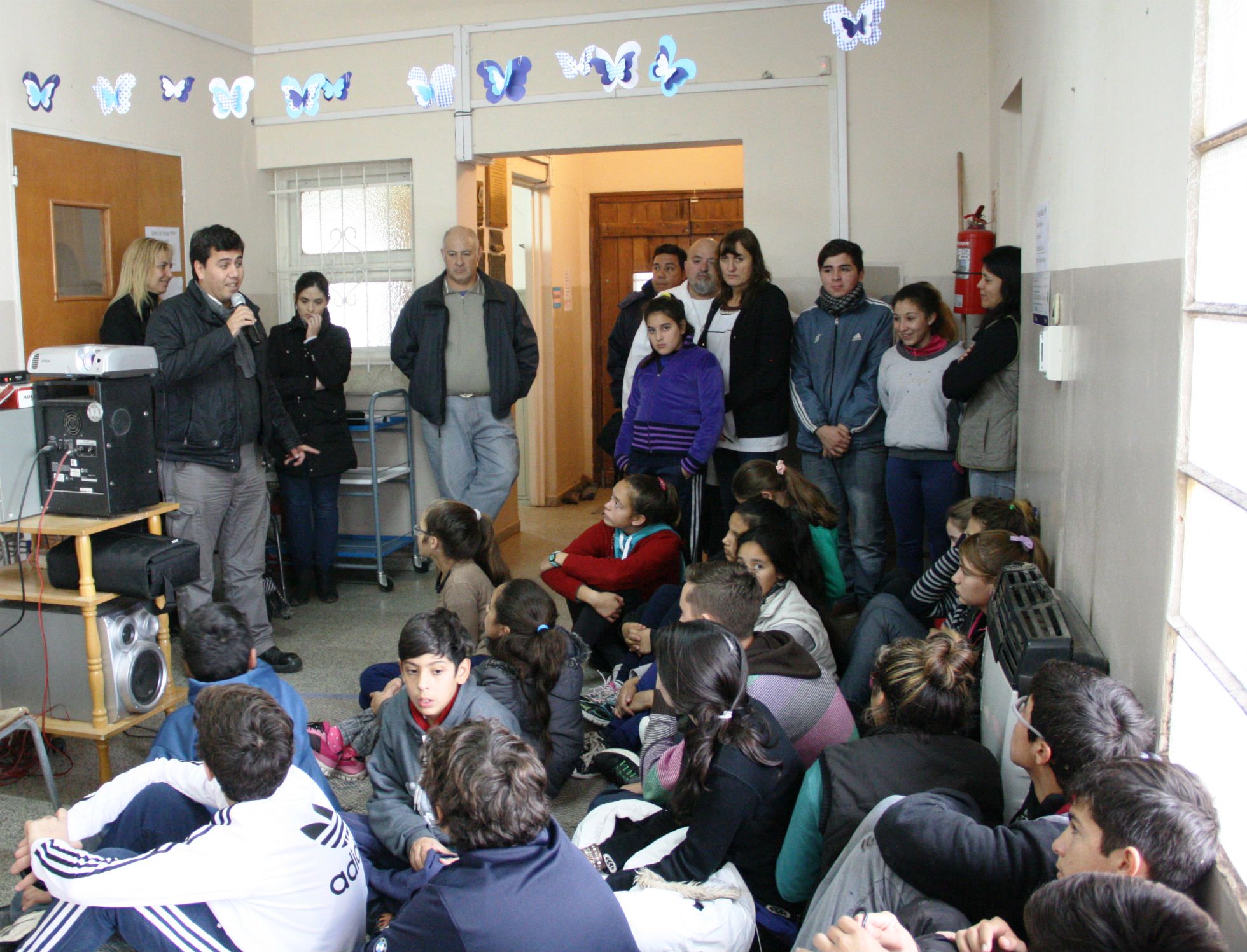 San Luis Agua brindó una charla formadora en Juan Jorba