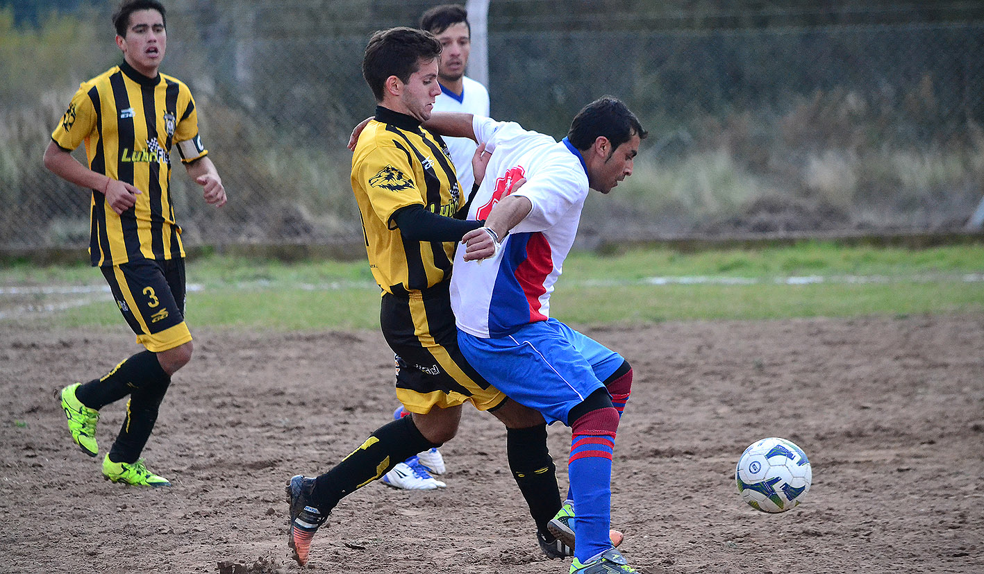 Se jugó un sólo encuentro del fútbol puntano