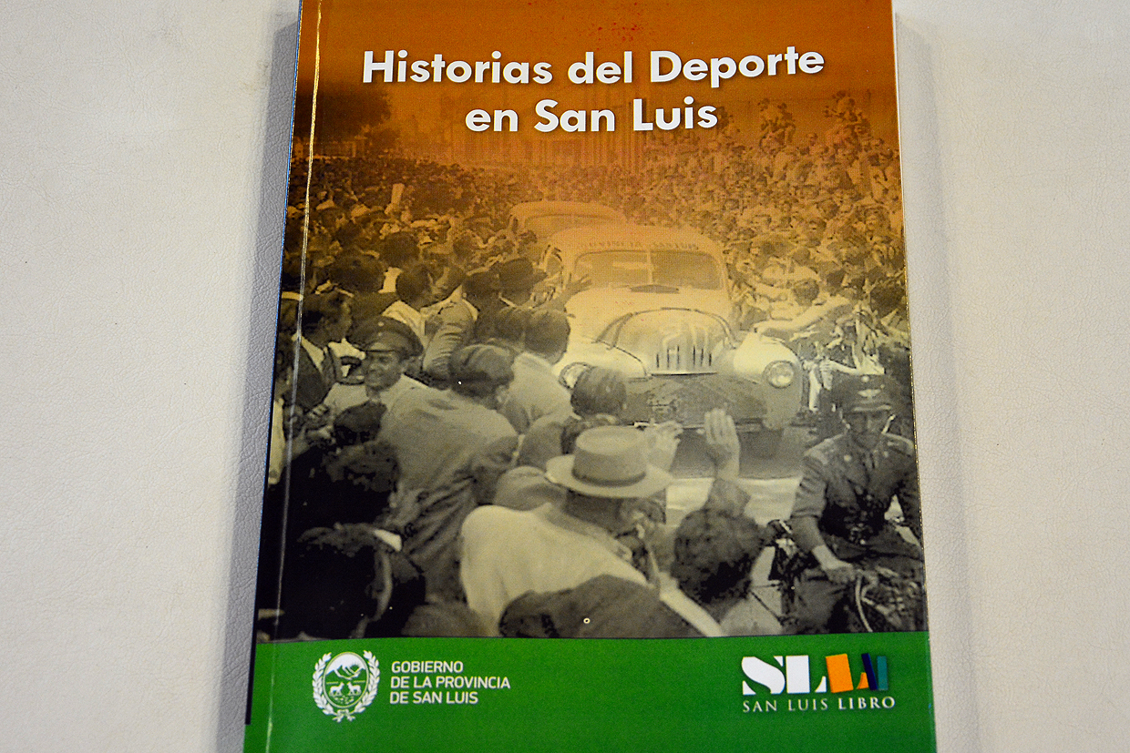 Presentan el libro “Historias del Deporte en San Luis”