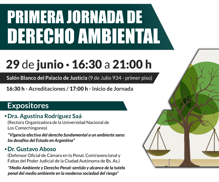 Derecho Ambiental: una jornada para reflexionar sobre su importancia