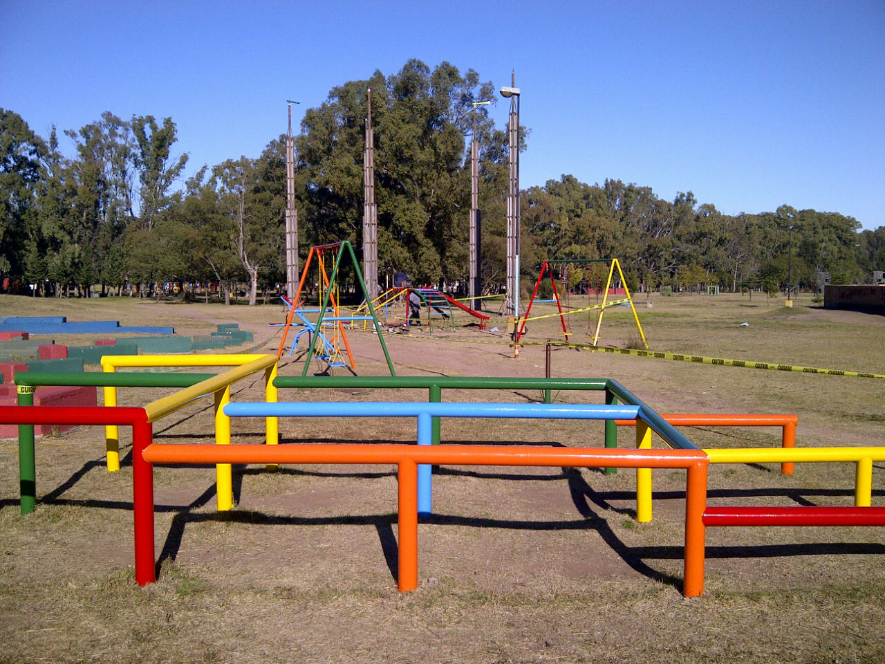 Continúan las tareas de puesta en valor del Parque de las Naciones