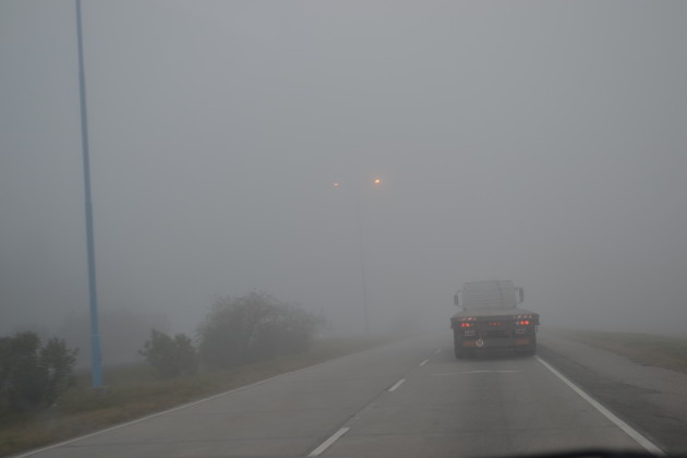 ANSL » Por accidente, lloviznas y niebla, transitar con precaución