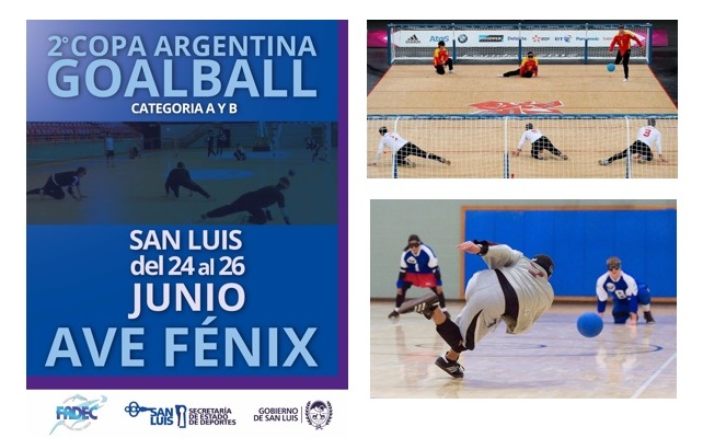 San Luis, sede de la 2ª Copa Argentina de Goalball