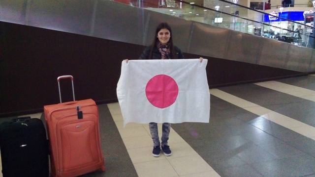 La judoca Agustina Lahiton se entrena en Japón