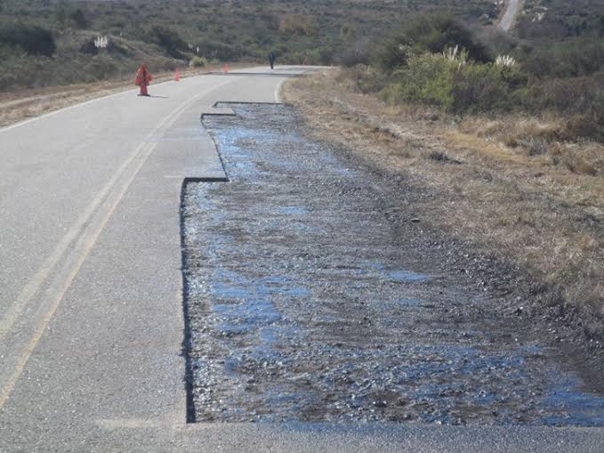 Reacondicionan la Ruta Provincial Nº 2