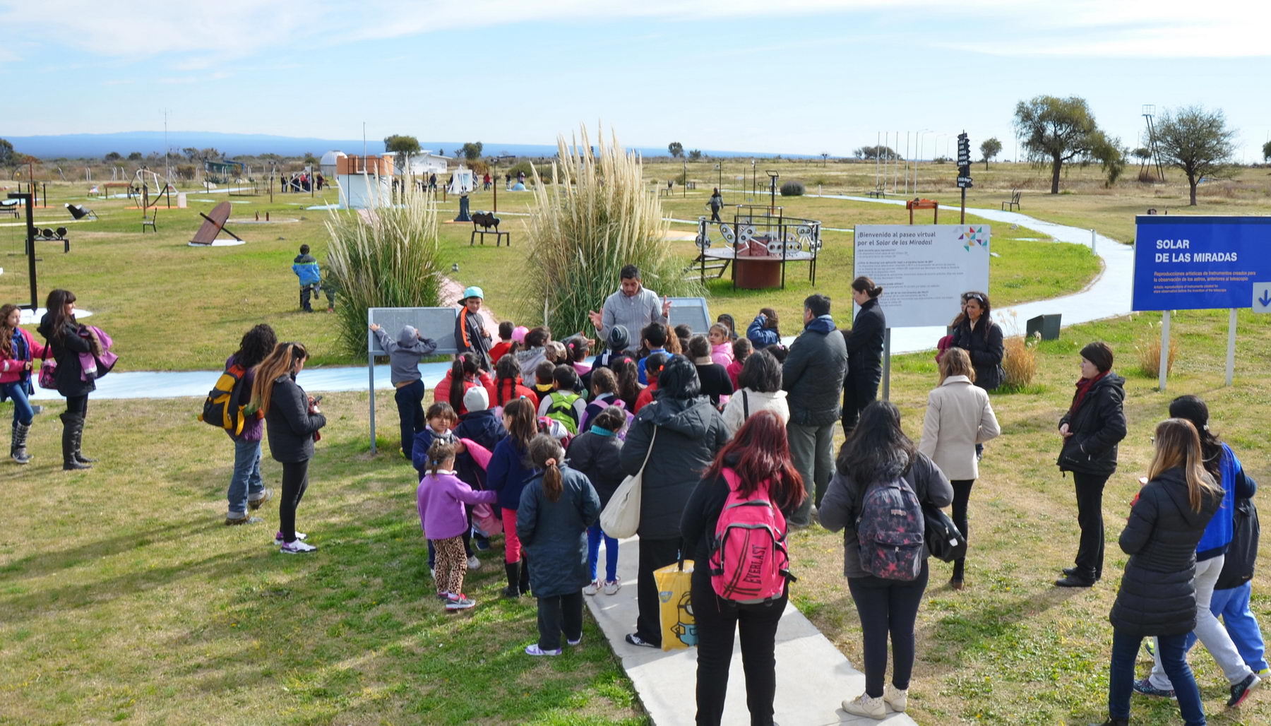 Parada científica: 200 alumnos de Mendoza conocieron el Parque Astronómico