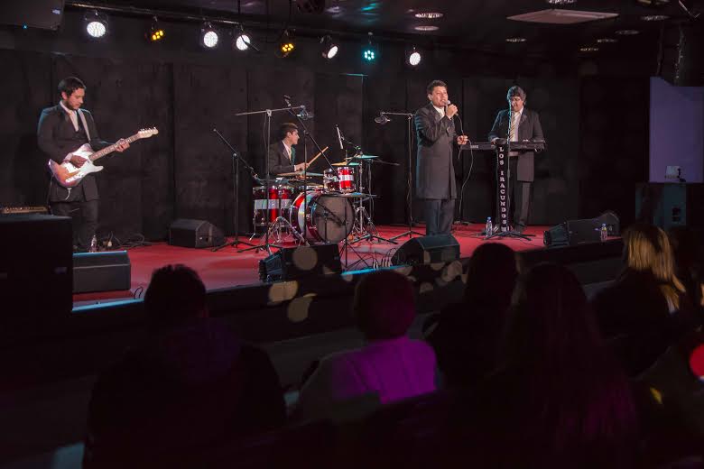 El mejor tributo a Los Iracundos llevó su música al Salón Blanco