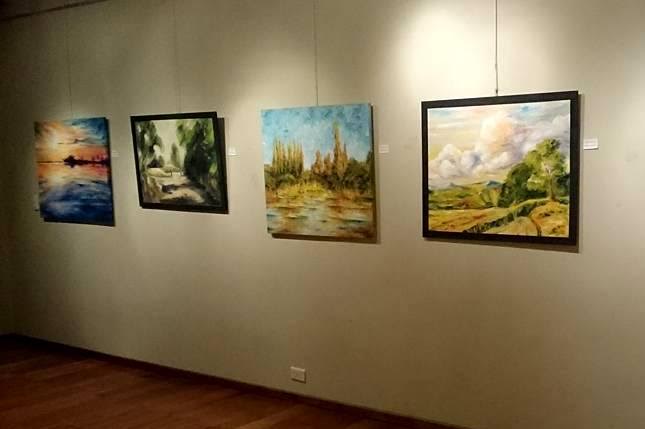 Pinturas y fotografía estenopeica en el Centro Cultural “Puente Blanco”