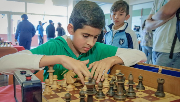 Marcos Ortiz, ajedrecista ciego, compartió el segundo lugar en la clasificatoria de la primera región educativa de los Juegos Evita.