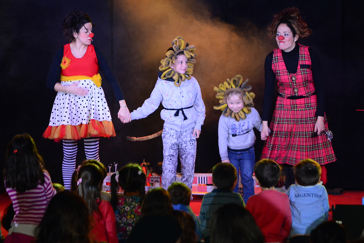 El grupo de teatro Imaginaria exhibió la obra “Sueño de un circo vagabundo”