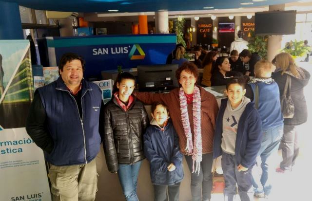 Comenzaron a llegar los primeros turistas a San Luis