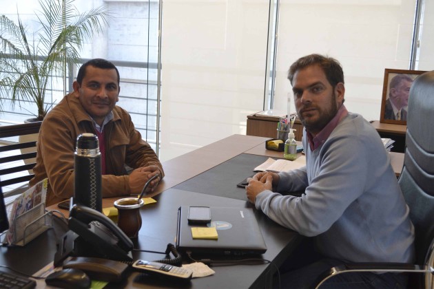 El ministro Tomasevich se reunió con el intendente de El Talita.
