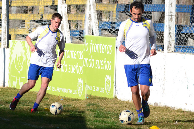 Pablo Rudici y Marcos Fernández ya entrenan con el "Juve". 