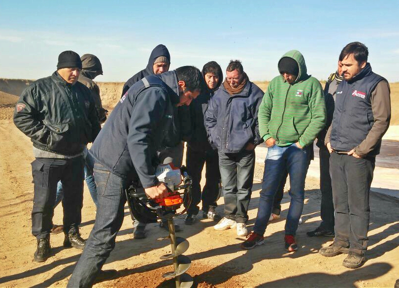 Cuenca del Morro: instruyeron a los capataces que estarán a cargo de las tareas de forestación