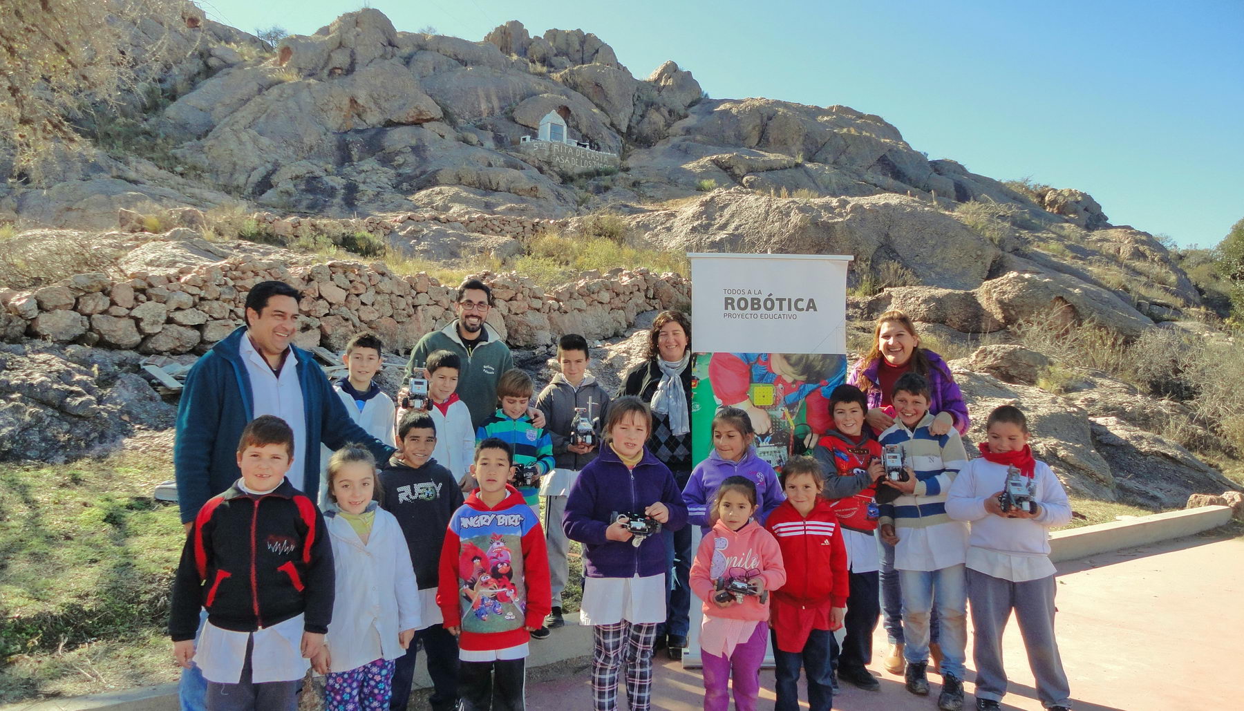 Alumnos del departamento San Martín disfrutaron de los robots de la ULP