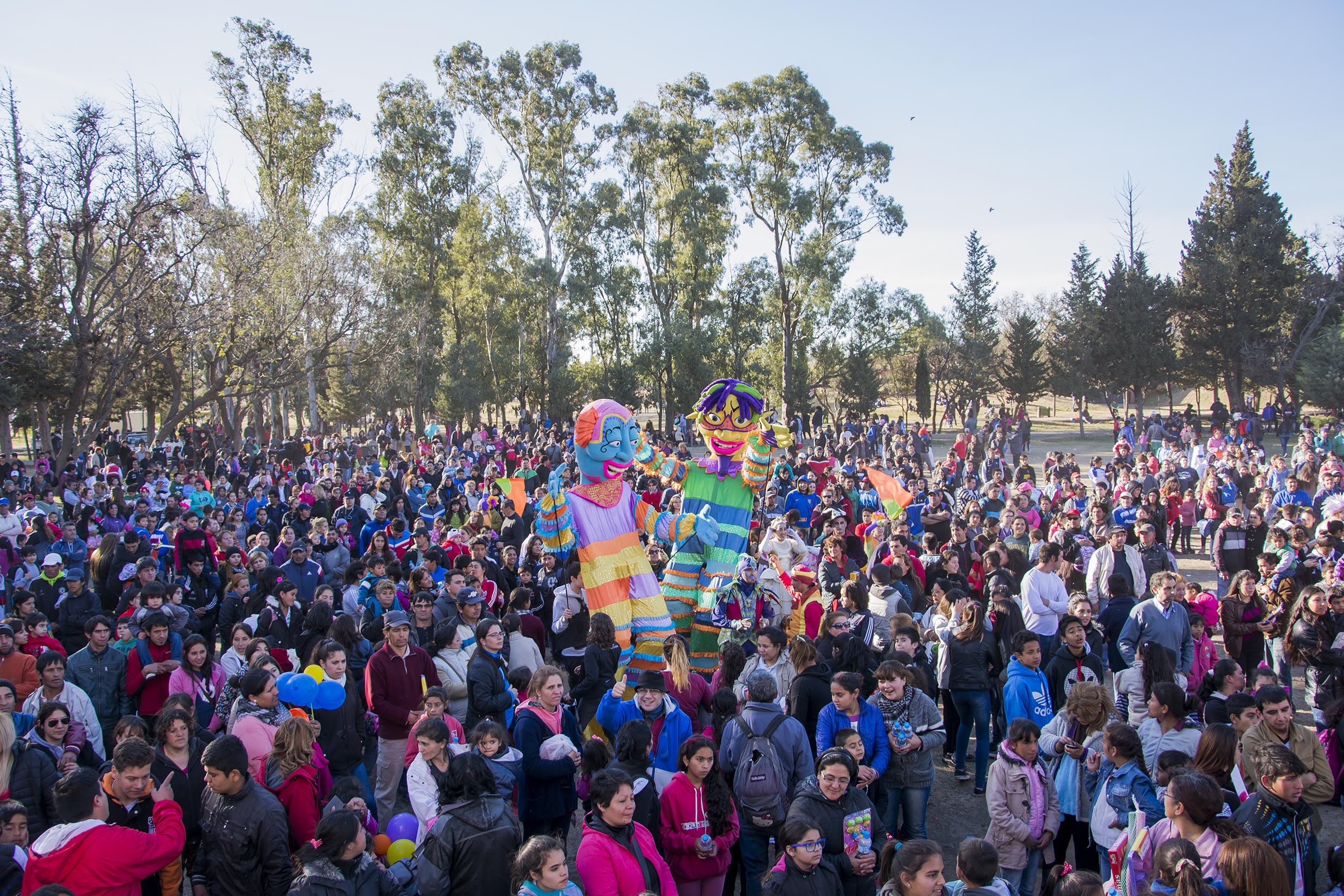 Los chicos de San Luis festejaron su día en el Parque de las Naciones