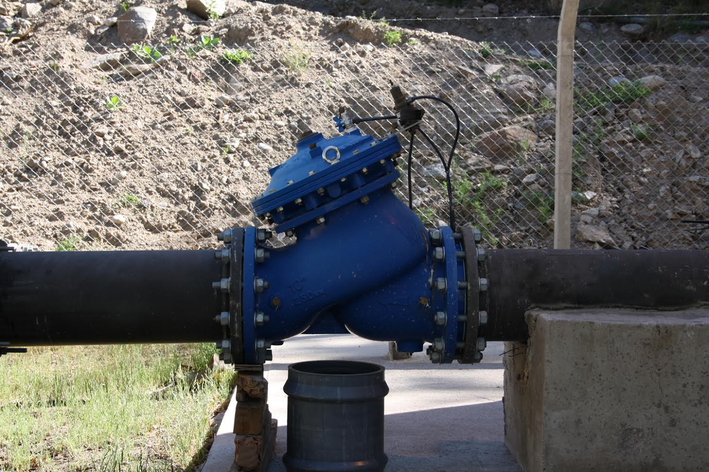 San Luis Agua trabaja en purgados, control de presiones y medición de caudales