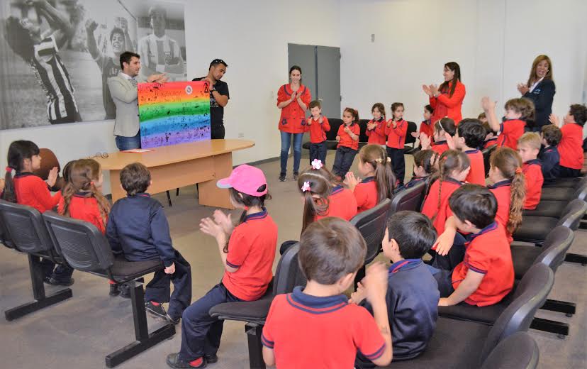 En la Semana de la Puntanidad y el Sanluisismo, alumnos del Instituto “Santa Catalina” recordaron al “Búfalo”