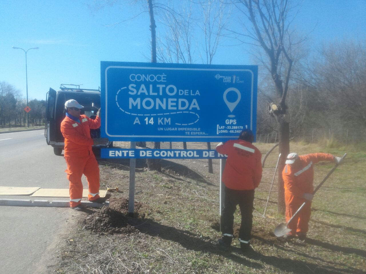 Crece la señalización vial en toda la provincia