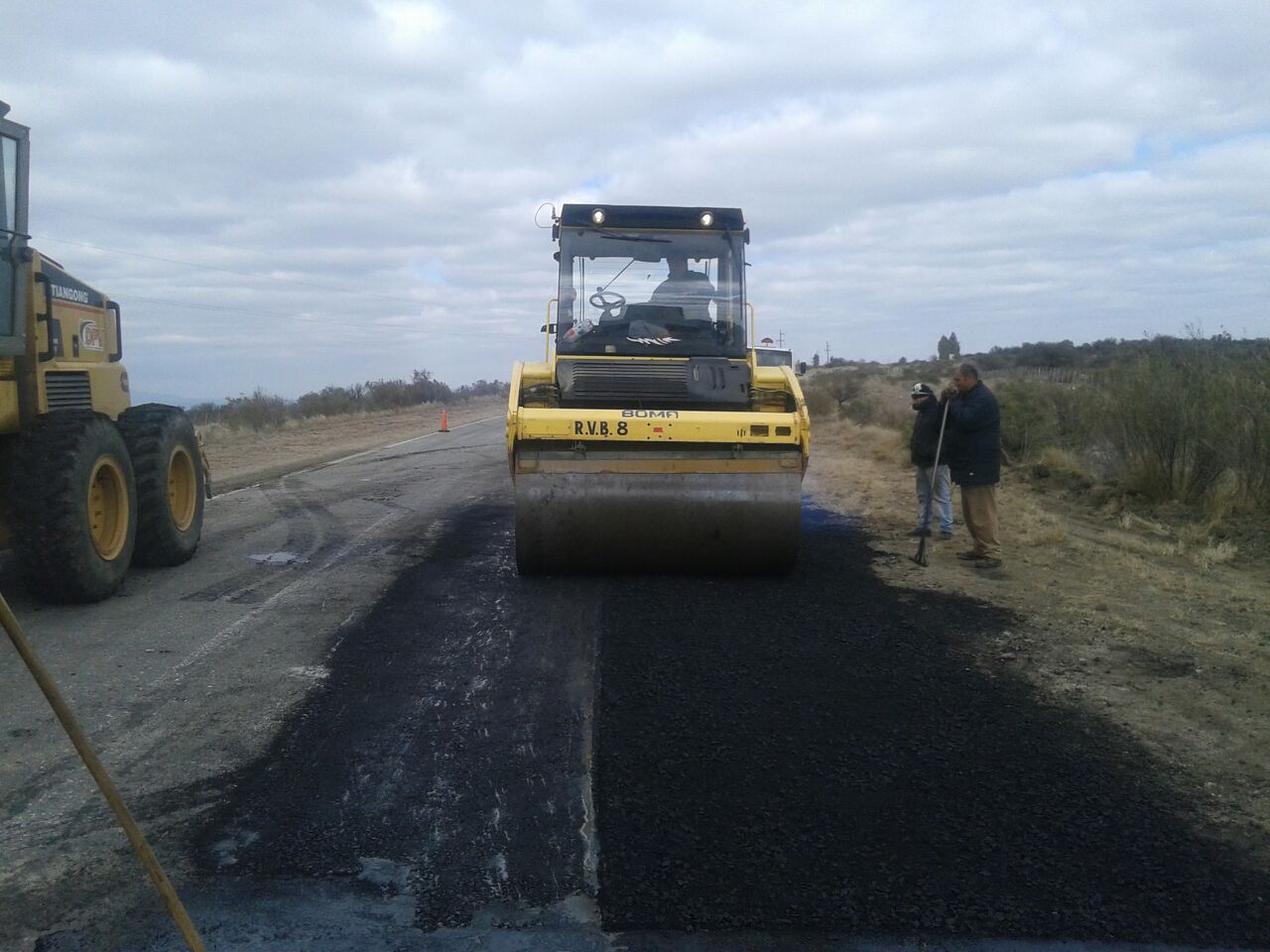 Trabajos sobre Ruta Provincial Nº 2