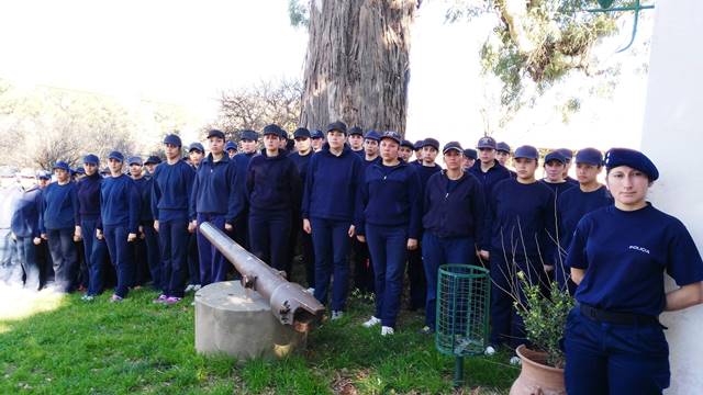 Alumnos del Instituto Superior de Seguridad Pública visitaron la Casa de Osorio