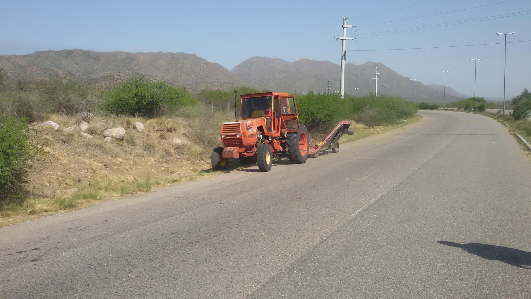 Realizan tareas de desmalezado y limpieza en La Punta