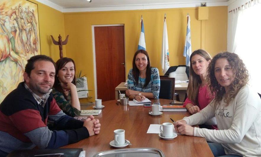 La ministra de Desarrollo Social se reunió con funcionarios de la Secretaría de Deportes