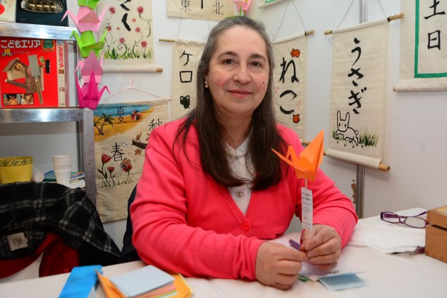 La Escuela de Lengua y Cultura Japonesa de Villa Mercedes participó de la expo.