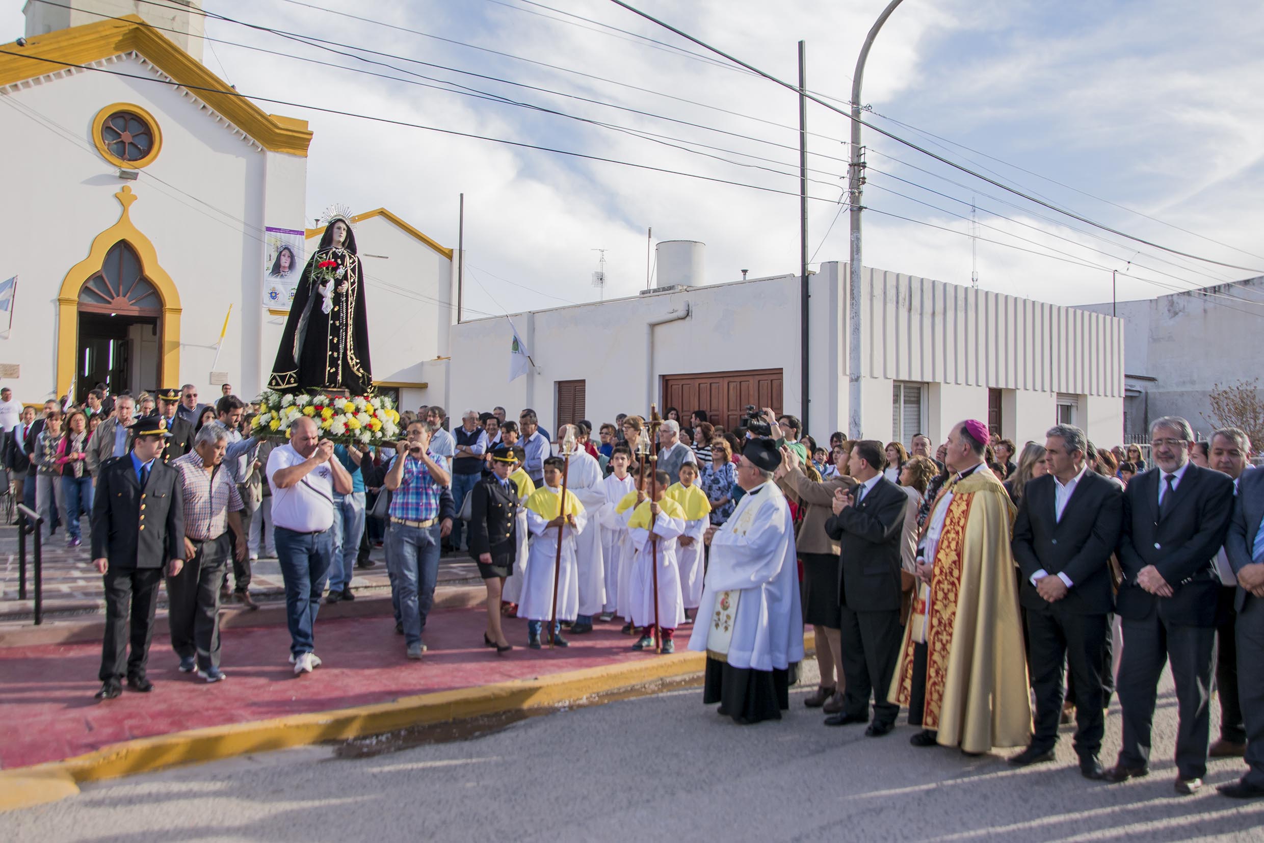 Se celebró la Fiesta Patronal de la Virgen de los Dolores