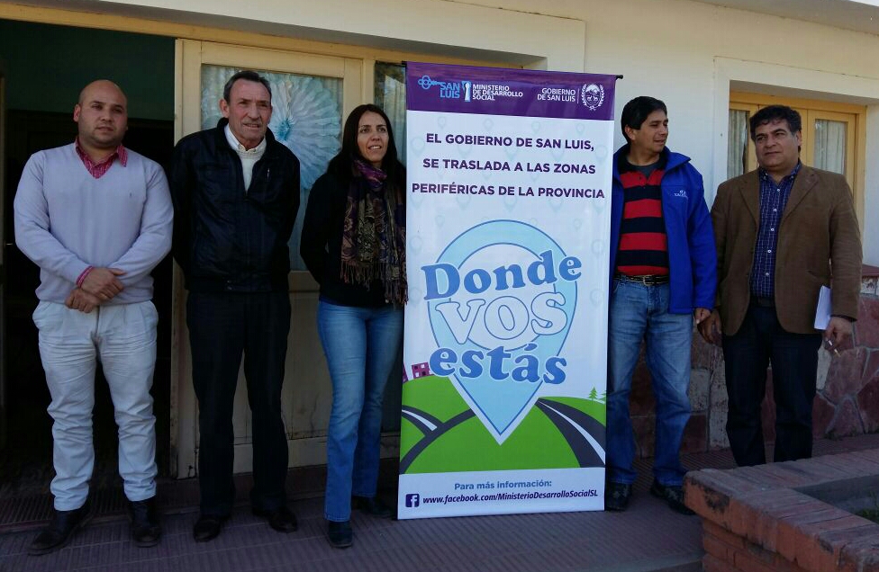 Comenzó el proyecto provincial “Donde vos estás”