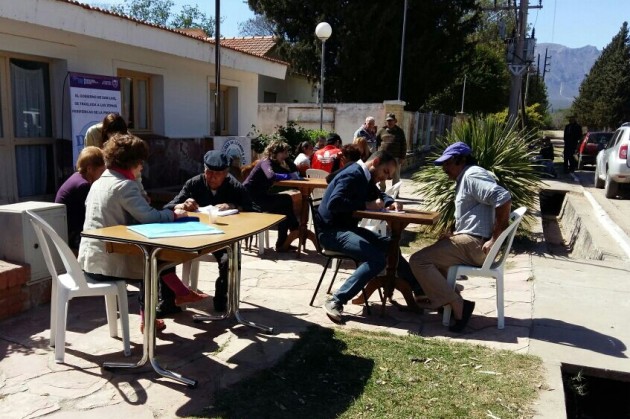 La actividad se llevó a cabo en el departamento Ayacucho.