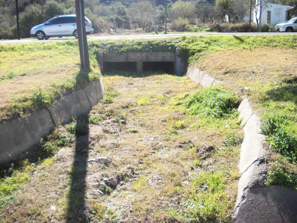 Trabajos sobre la avenida Aguada de Pueyrredón