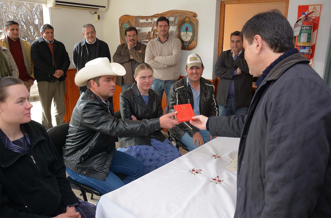 Primer casamiento menonita en la provincia de San Luis