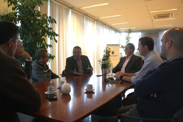 Autoridades de San Luis Agua se reunieron con un grupo inversor español.