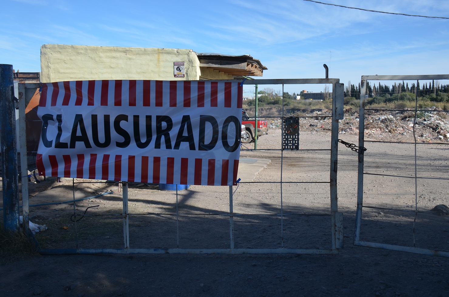 La cartera medioambiental clausuró un basural clandestino en la ciudad de San Luis