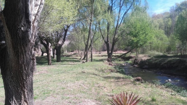 La zona de los arcos y del río Chorrillo está bajo tareas de embellecimiento.