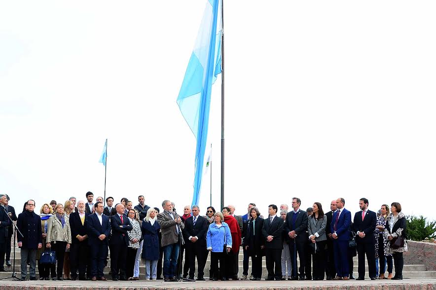 Los embajadores de la Unión Europea visitaron el Monumento al Pueblo Puntano de la Independencia