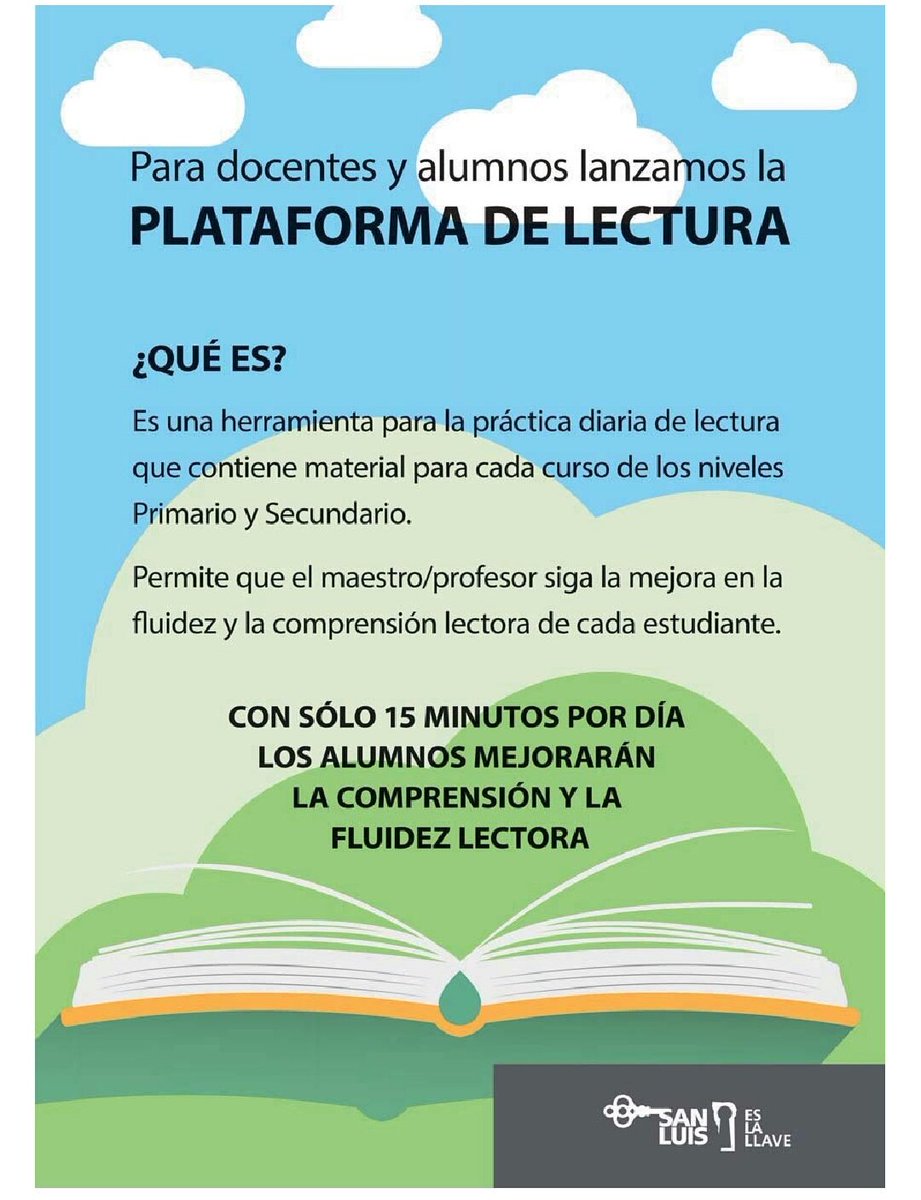 Lanzarán una plataforma de lectura