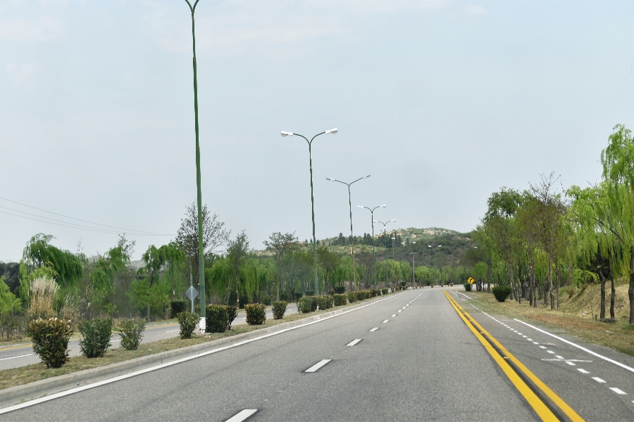 Continúan los trabajos de refacción en la Autopista de las Serranías Puntanas