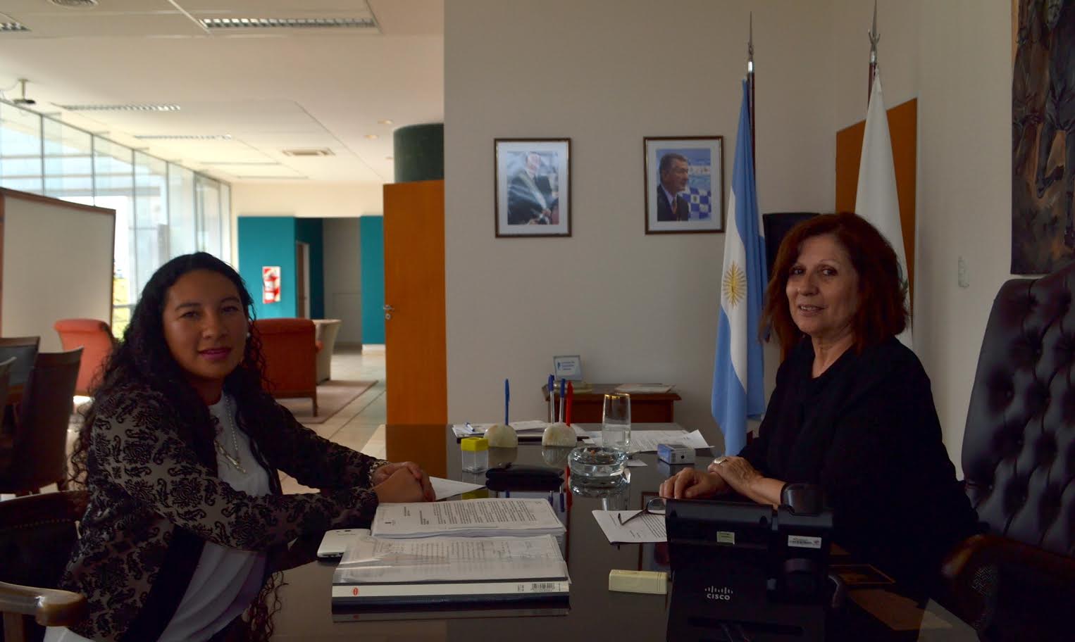 Alagia se reunió con la diputada provincial Rosa Calderón