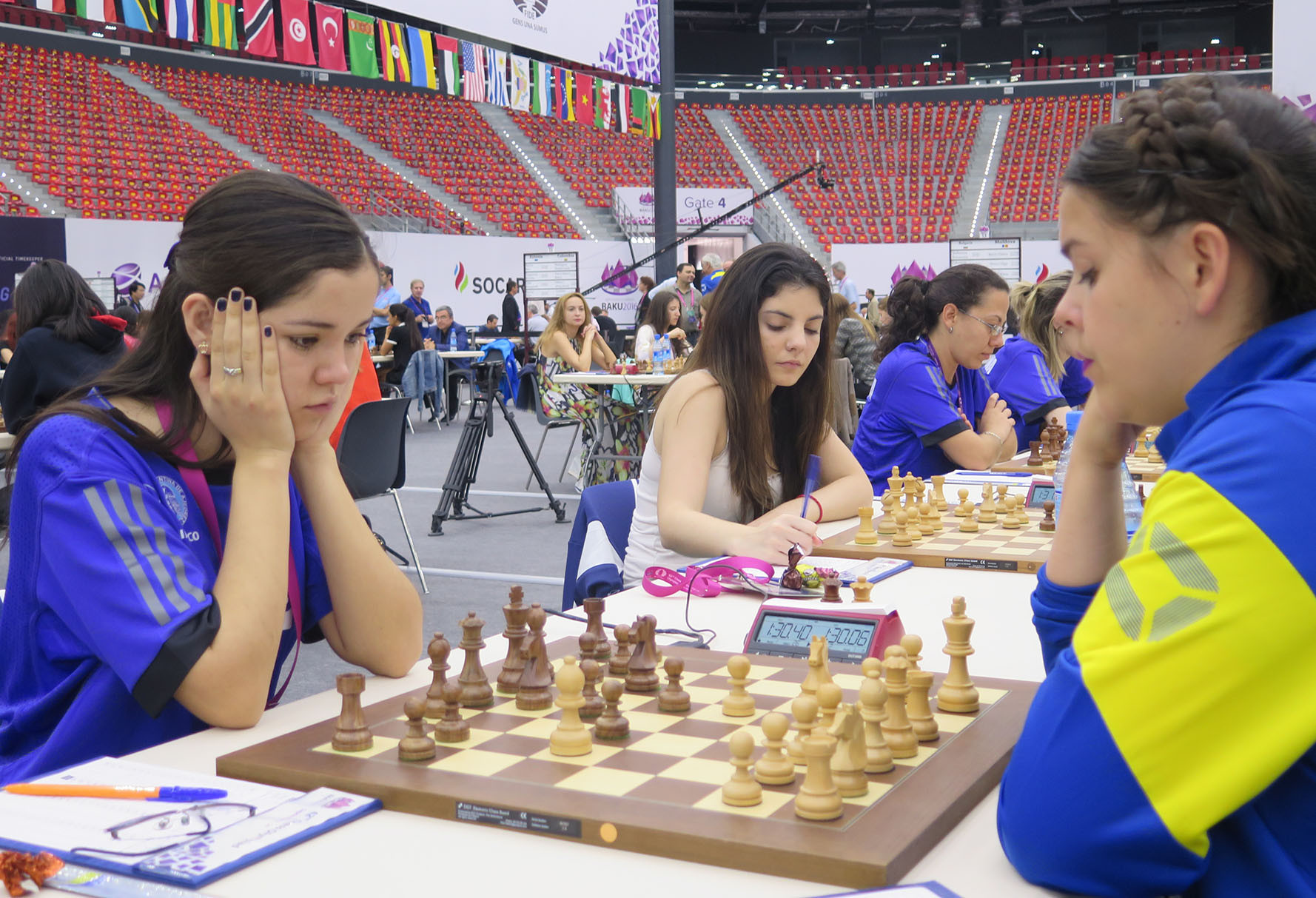 Ayelén Martínez realiza una de las mejores performances en la Olimpíada de Ajedrez en Bakú