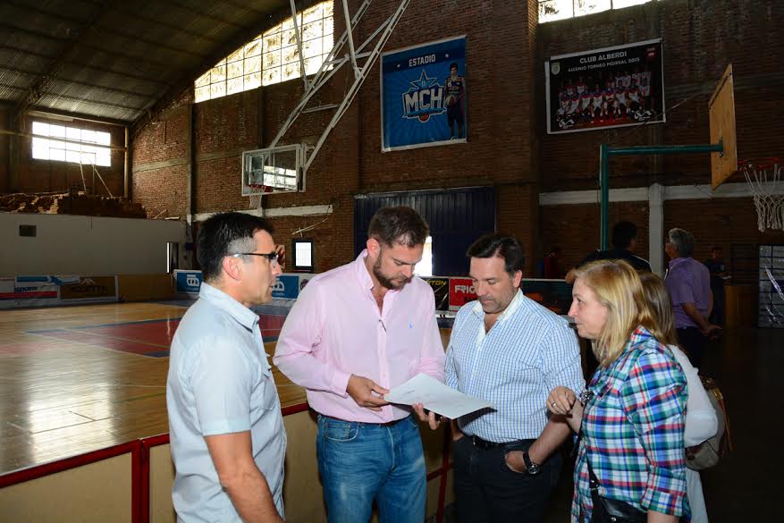 Pondrán en marcha obras en los clubes Alberdi y Newbery de Villa Mercedes