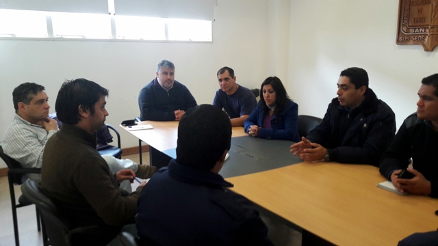 Reunión con autoridades de la Universidad Católica de Cuyo